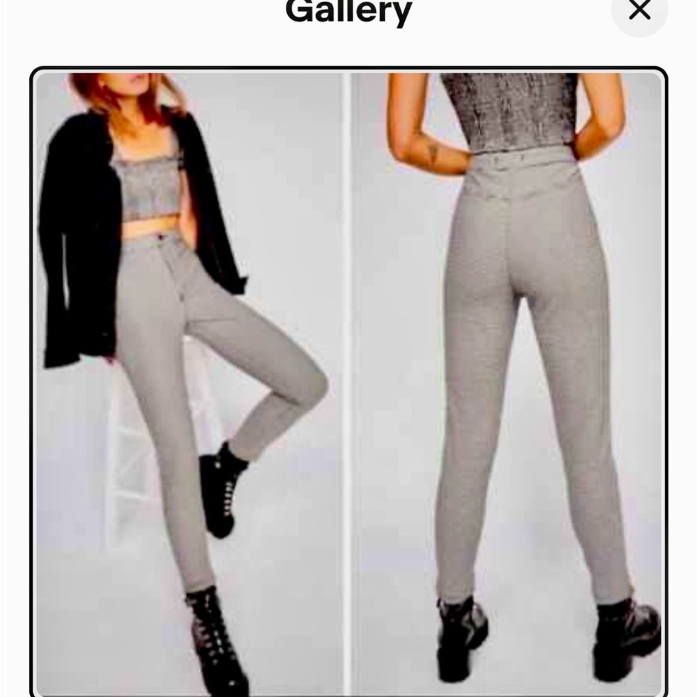 We The Free Gray Skinny Pants